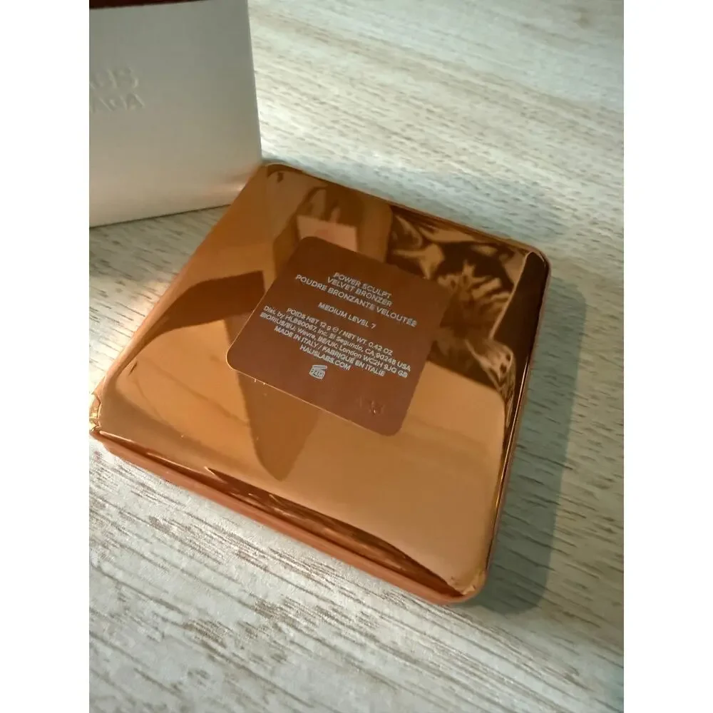 $38 HAUS LABS Power Sculpt Velvet Bronzer Medium Level 7 New